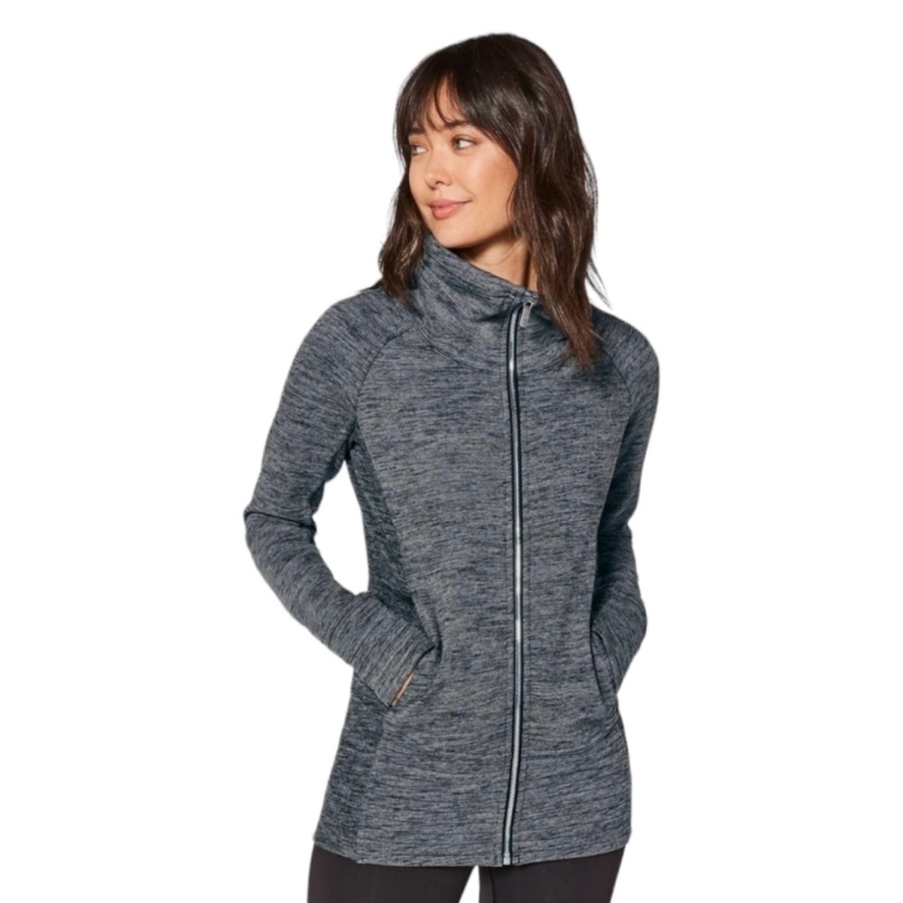 Lululemon Radiant Jacket II in Heather Gray Size 8